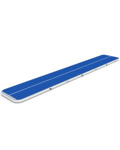 Airtrack 12spring 1500x200x20 cm Plus Blau/Weiß