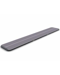 Airtrack 12spring 1500x200x20 cm Plus Schwarz/Grau