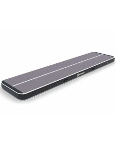 Airtrack 12spring 300x100x20 cm Plus Schwarz/Grau