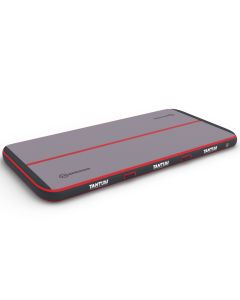 Airtrack 12spring 300x150x15 cm Komfort Schwarz/Rot Tantum