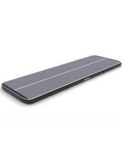 Airtrack 12spring 400x200x20 cm Plus Schwarz/Grau
