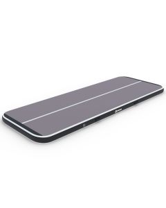 Airtrack 12spring 500x150x15 cm Komfort Schwarz/Grau