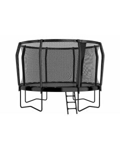 Akrobat Orbit Pro trampolin 430 cm Anthrazit mit sicherheitsnetz