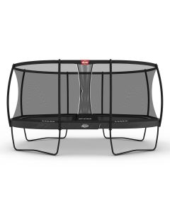 Berg Champion Grand Oval Trampolin 520x345 cm mit deluxe sicherheitsnetz