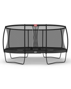 Berg Elite Grand Oval Trampolin 520x345 cm mit deluxe sicherheitsnetz