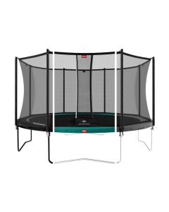 Berg Favorit Trampolin 430 mit comfort sicherheitsnetz