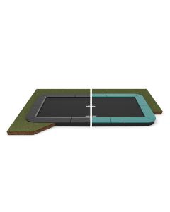 Berg Ultim Champion Rechteckige Flatground Trampolin 410x250 cm