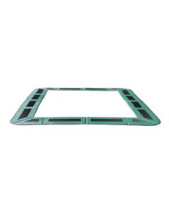 Rechteckige Trampoline Randabdeckung Capital Play 335x244 cm Grün
