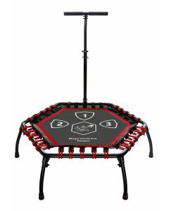 Fitness Trampolin Magic Circle Pro Hexagon 100 cm Rot