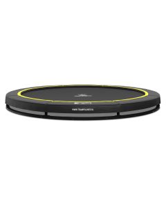Bodentrampolin Magic Circle Pro Black 366 cm