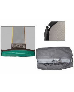 Ersatznetz Rechteck Trampolin Fiber 244x366 cm mit Schleuse(ohne Rahmen)