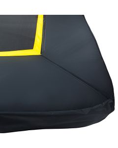 Rechteckige Trampoline Randabdeckung Magic Circle Pro Black 214 x 305 cm