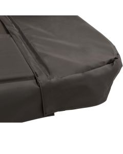 Rechteckige Trampoline Randabdeckung Magic Circle Pro Black 315/318 x 225 cm