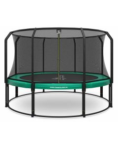 Magic Circle Pro Trampoline 427 cm Grün mit sicherheitsnetz