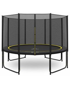 Magic Jump Black Trampoline 366 cm mit Sicherheitsnetz