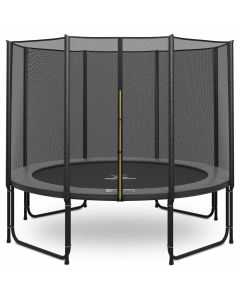 Magic Jump Grau Trampolin 305 cm mit sicherheitsnetz