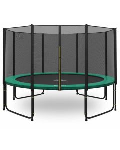 Magic Jump Trampolin 427 cm Grün mit sicherheitsnetz