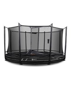 Bodentrampolin North Legend 360 cm mit sicherheitsnetz