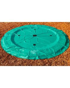 Trampoline Afdekhoes Flat To The Ground 427 cm Groen