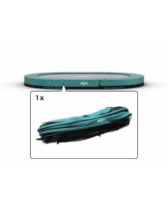 Trampolin Randabdeckung oval Berg Champion Grand inground 350x250 cm Grün