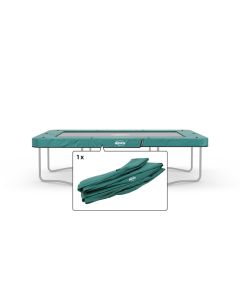 Rechteckige Trampoline Randabdeckung Berg Champion Ultim 330x220 cm Grün