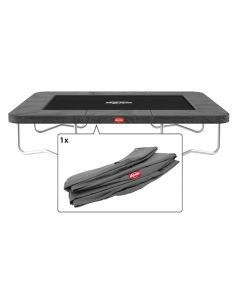 Rechteckige Trampoline Randabdeckung Berg Favorit Ultim 280x190 cm Grau