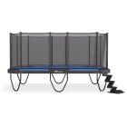 Rechteckige trampolin Akrobat XCITYX 520x365 cm mit Sicherheitsnetz