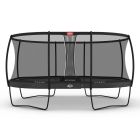 Berg Champion Grand Oval Trampolin 470x310 mit deluxe sicherheitsnetz