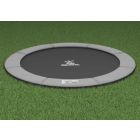 Flat to the Ground Trampolin Magic Circle Pro Grau 366 cm