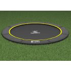 Flat to the Ground Trampolin Magic Circle Pro Black 366 cm