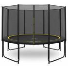 Magic Jump Black Trampoline 366 cm mit Sicherheitsnetz