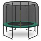 Magic Jump Fiber Trampolin 305 cm Grün mit sicherheitsnetz