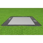 Flat to the ground Trampolin Rechteck Primus Black 380 x 300 cm