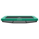 Rechteckige Bodentrampolin Magic Circle Pro Grün 214 x 305 cm