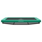 Rechteckige Bodentrampolin Magic Circle Pro Grün 244 x 366 cm